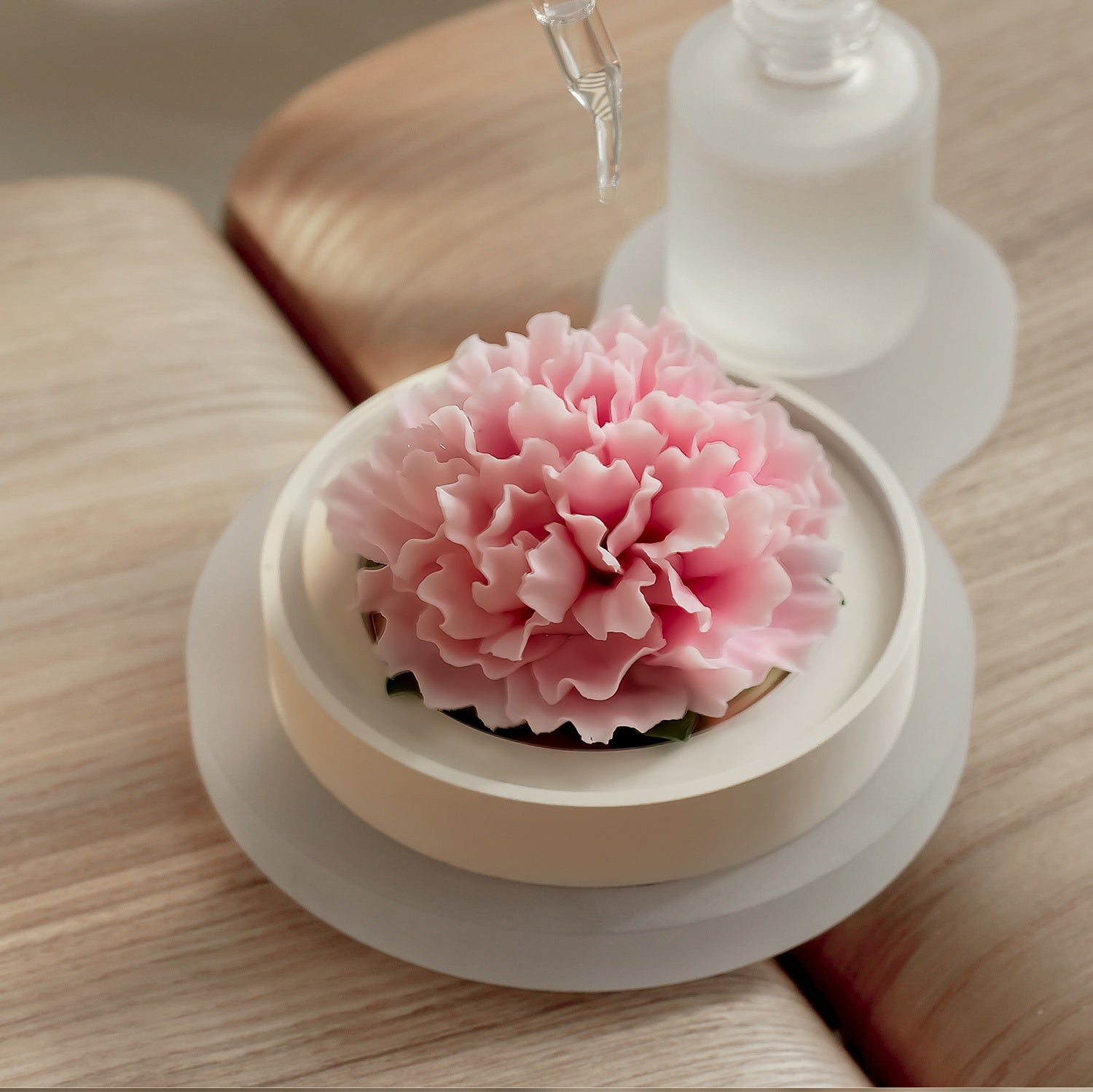 芙蓉 陶磁器の花香炉