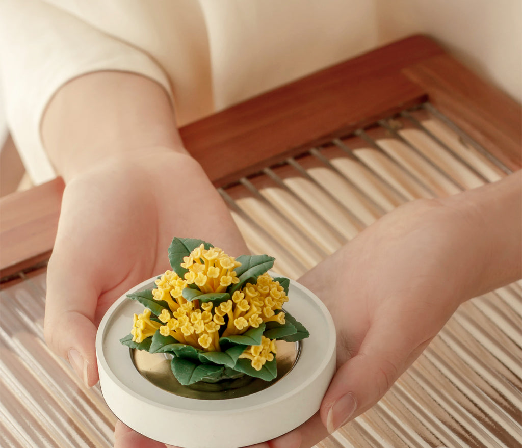 金桂 陶磁器の花香炉