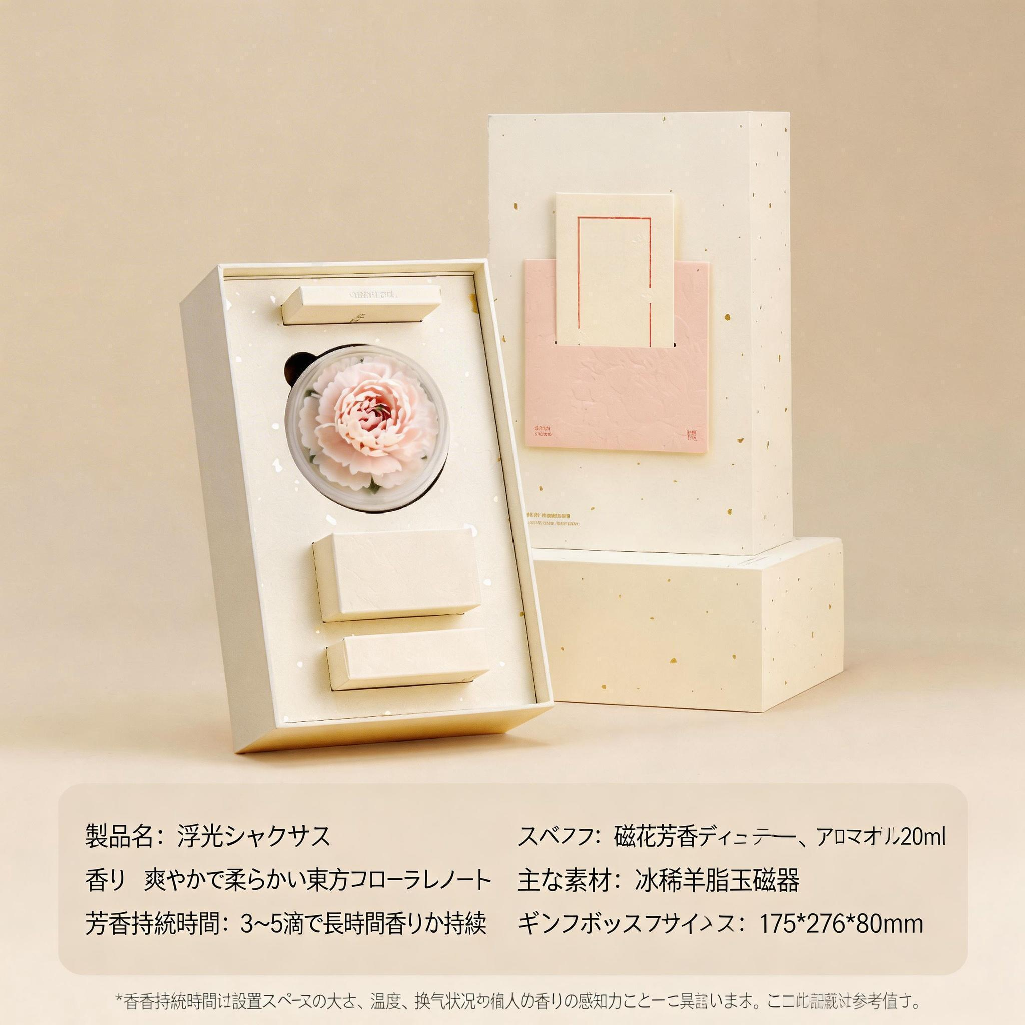 芍薬 陶磁器の花香炉